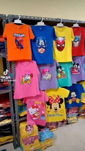 KAOS ANAK PEREMPUAN KITTY USIA 1-10 TAHUN
