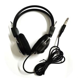 OOC Black Handfree with Wire Electric Piano Electric Guitar Piano Earphone Music Earphone Wired Headset Music Headphone
