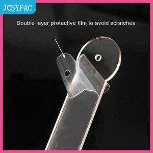 JCSYFAC  1 5 cái rõ ràng Acrylic Bông tai hiển thị chủ giá Bông tai đeo hiệu ứng Stick ear Stud đồ trang sức thử trên thanh