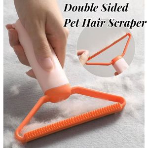 Double Sided Pet Hair Scraper Hair Brush Remover Carpets Clothing Cleaning Lint For Dog Brush Cat Brush
