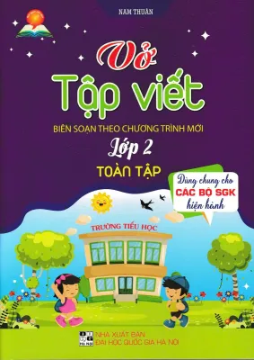 Sách - Vở Tập Viết Lớp 2 Toàn Tập - HA