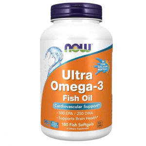 Viên Dầu cá Now Ultra Omega-3 hỗ trợ sức khỏe tim mạchthị lực và não bộ ✓ Cung cấp dưỡng chất cho não bộ hỗ trợ cải thiện trí nhớ ✓ Hỗ trợ duy trì làn da khỏe mạnh giảm mụn viêm ✓ Hạn chế vấn đề về gan bằng việc bổ sung chất béo tốt và đào thải chất