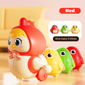Chicken Mothers Child Protection Spring Follows the Chickens Swing Chicks Educational Early Teaching Crawling Developmental Toy小鸡益智早教学爬玩具