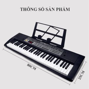 [Tặng Khoá Học Đàn] Đàn Phím Organ Piano Woim-6136 61 Phím Kèm Micro Cho Người Mới Bắt Đầu