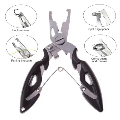 Fishing Pliers Fishing Control Grip Fish Lip Gripper Fishing Tackle Tools Vigrously Stainless Steel