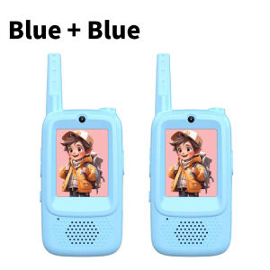 SG Childrens Walkie Talkie 2 inch HD Video Rechargeable Wireless Walkie-Talkie For Kids Birthday Gift