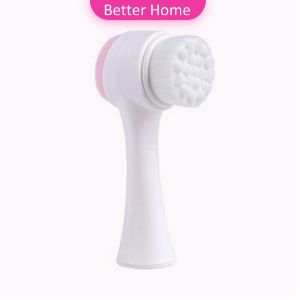 Better แปรงทำความสะอาดหน้า 2 ด้าน ที่ขัดหน้า ลดสิวเสี้ยน ทำความสะอาดผิวหน้า พกพาสะดวก Face brush
