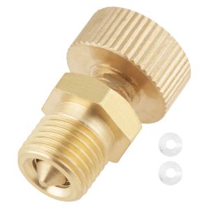 Air Bleed Screw 300bar 4500psi High Pressure Pump Safety Bleeder Valve Screw Repair Kit High Temperature Resistance