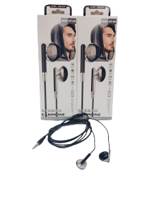 Handsfree Transparan HT-09 + Mic Headset Stereo Earphone Hifi Extra Bass Headphone