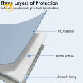 Tri-Town Portable Tablet Bag 10.9/12.9-inch Multi Pocket iPad Case Handbag Color Shockproof Bag. 