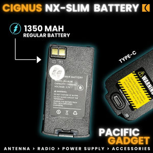 CIGNUS NX SLIM BATTERY 1350 MAH AND 3000 MAH EXTENDED BATTERY