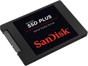 SANDISK SSD PLUS 500GB / 1TB / 2TB Internal SSD - SATA III 6 Gb/s 2.5"/7mm Up to 535 MB/s - SDSSDA-500GB-G26 Black