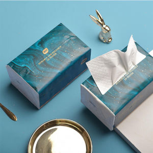 [SG STOCKS] Wabi-Sabi Bamboo Wood Cover Tissue Box / Leather Exterior Premium Quality Rectangle Tissue Holder / Smooth & Soft Surface