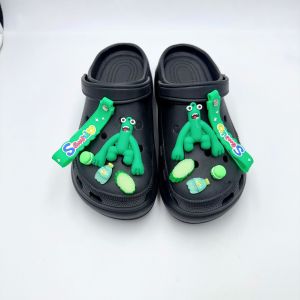 10Pcs/Set Crocs Jibbitz Charms Shoe Accessories 3D Detachable Cartoon Shoe Buckle Decoration for Crocs