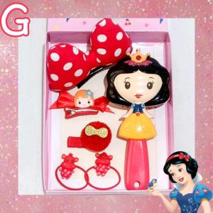 AKSESORIS RAMBUT ANAK PEREMPUAN SISIR JEPIT RAMBUT PRINCESS ELSA FROZEN MERMAID SNOW WHITE AURORA