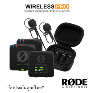 RODE Wireless PRO Dual-channel compact wireless microphone system