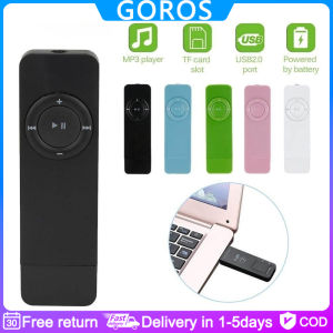 【In Stock】 Card Portable MP3 Player Bluetooth Walkman USB Mini MP3 Music Player Built-in Speaker Support