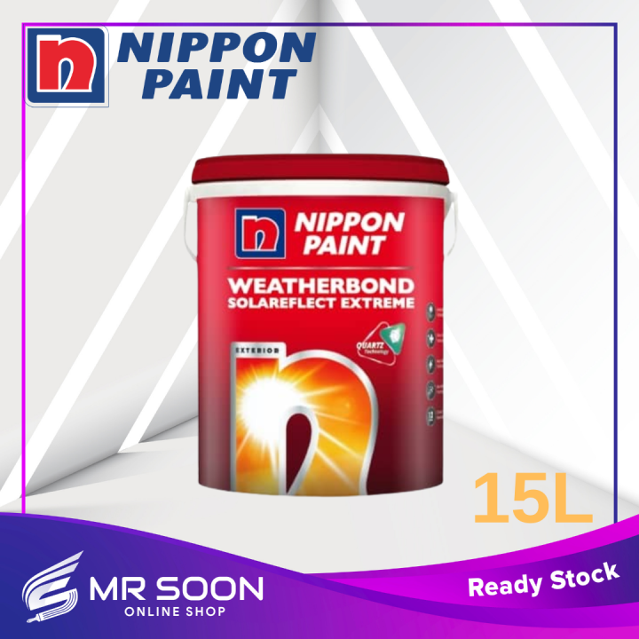 NIPPON PAINT Weatherbond Solareflect 15L Exterior Paint (12 Years