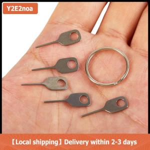 【Local shipping】 5pcs Set SIM Card Eject Pin Key Tool Needle SIM Card Tray Holder Eject Pin for Mobile Phone Key Tool Card Pin Needle