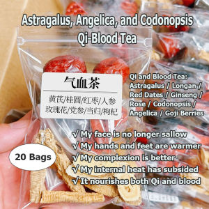 【SG Inventory】Qi & Blood Wellness Tea (8-Herb) Glowing Skin & Energy Boost for Men & Women