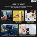 PopSockets Black PopGrip | ที่จับโทรศัพท์พรีเมี่ยม | ที่วางโทรศัพท์ที่ดีที่สุดและเหมือนกับที่ยึดแหวนโทรศัพท์ | รองรับการวางโทรศัพท์ตั้งโต๊ะและการติดตั้งโทรศัพท์ในรถยนต์ | ที่ยึดโทรศัพท์มือถือที่วางโทรศัพท์และที่จับโทรศัพท์เซลล์สำหรับทุกยี่ห้อ. 