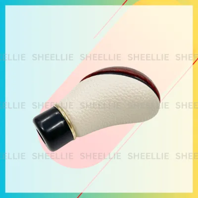 Universal Manual Car Shift Knob Gear Knob Type R Wood Design 9.5cm Automobile Shift Stick Knob