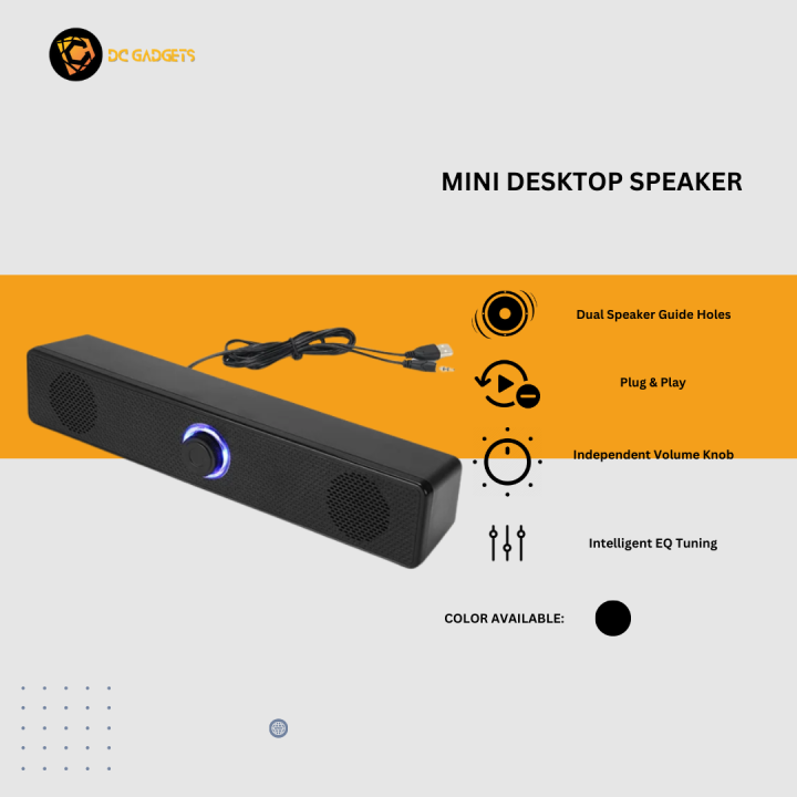 Mini soundbar best sale for laptop