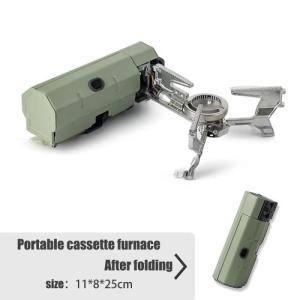 Cassette Stove Outdoor Portable Folding Magnetic Stove Camping Stove Cooking Utensils Gas Hot Pot Tea Stove