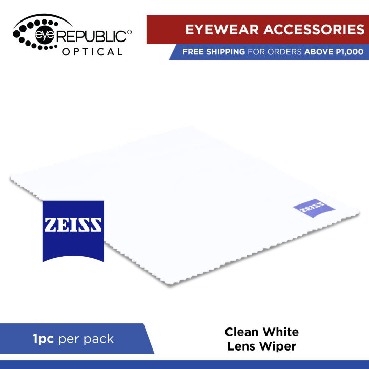 Zeiss Lens Cloth Wiper for Eyeglasses/UVA/UVB/UV400 Sunglasses EYE