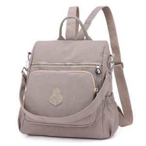 Women Waterproof Backpack Nylon Rucksack Large Capacity Lightweight Shoulder Bag Casual Travel School Daily Bag