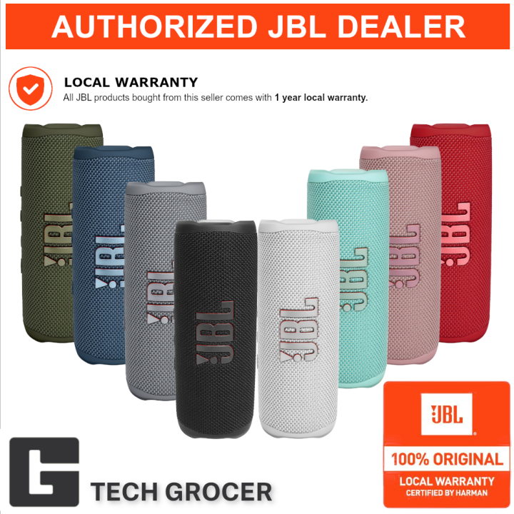 JBL Flip Portable Bluetooth Speaker IP67 Waterproof 12 Hours of