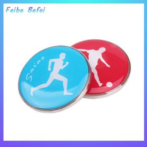 [Feibe Befei] เหรียญผู้ตัดสินแบบเลือกขอบสำหรับเด็กและผู้ใหญ่1ชิ้นลายกีฬาฟุตบอล