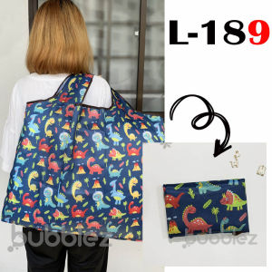 FOLDABLE RECYCLE BAG (LARGE SIZE) [150-199] / ECO / REUSABLE / SHOPPING / GROCERY / TOTE / WATERPROOF [SG SELLER]