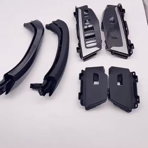 LHD RHD ภายในรถภายในประตูดึง Handle Assembly ชุดเปลี่ยนสำหรับ BMW X3 X4 G01 G02 F97 2018-2021