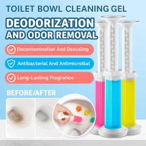 Special Toilet Bowl Cleaner Blue Bubble Flower Cleaner Toilet Bowl Magic Cleaner Deodorizing Bathroom Toilet Bowl Cleaner Gel 除臭去异味马桶洁厕凝胶