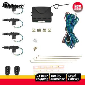 [Free Shipping]Keyless Entry System Locking Kit Remote Control Car Central Locking System 12V Auto Keyless Entry System with Turn Light Automobile Parts