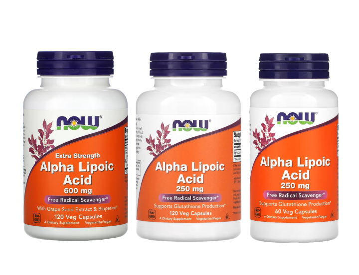 NOW Foods, Alpha Lipoic Acid, 250 mg, 600 mg 120 Veg Capsules Lazada PH