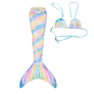【COD】Parent-Child Mermaid Tail Kids and Adult Swimwear Girls Mermaid Costume Summer BeachCostume Bikini Set Girls MermaidCosplay