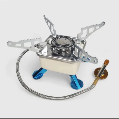 COD KOVAB Kompor Gas Camping Mini Portable Lipat 1 Set Lengkap Outdoor Ultralight Stove - K-202