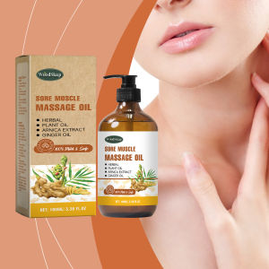 Woodsleep Body Massage Balm 100ml - Relaxing Arnica Muscle Comfort Oil Nourishing Skin Soothing Serum for Daily Body Care