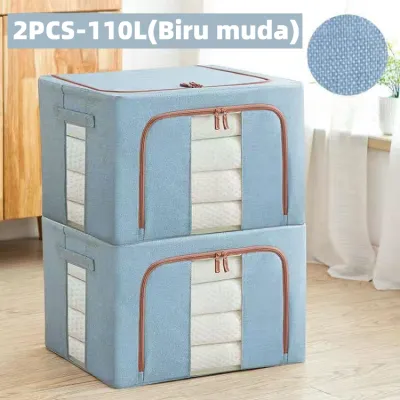 ❀ Paling Tahan Lama box container ❀ Tidak mudah kotor stroge box ❀ Kualitas Tinggi Besar box baju ❀ Tahan debu rumah tangga organizer box ❀ Mainan Selimut box pakaian Kotak Penyimpanan serbaguna