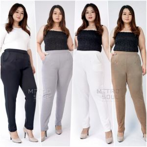 ADEEVA Cassandra Pants Celana Scuba Jumbo