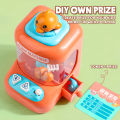 LED Lighting Mini Claw Machine Crane Candy Catcher Arcade Prize Grabber Children Toy Boy Girl Mainan Kanak 迷你娃娃机. 