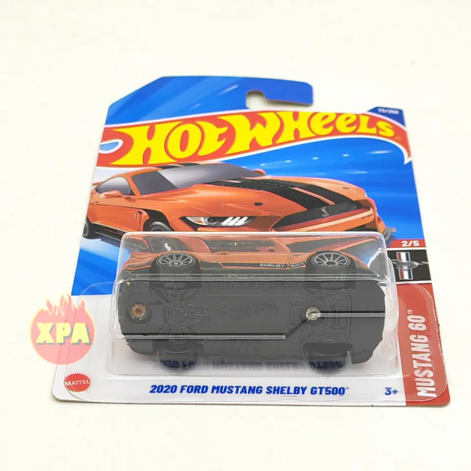 Hot Wheels 2020 Ford Mustang Shelby GT500 – Muscle Mania 1/10 Short Card, Échelle 1/64