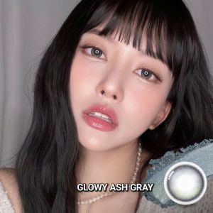 SOFTLENS ELCOCO OLENS GLOWY ASH GREY MINUS 0.50 S/D -10.00 DIA 14.50 MM