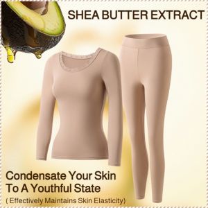 Warm Jacket Keep Warm Thermal Underwear Stretchy Skin-friendly Fabrics Traceless Softness