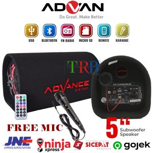 Advance Speaker T-101 BT 5 Inch+Mic Speaker Bluetooth portable Subwoofer Bluetooth Super Bass