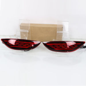 SNCN 2PCS 12V Car LED Rear Bumper Lamps For Hyundai Accent Sedan 2012 2013 2014 2015 2016 Brake Reflector Fog Lights Taillights