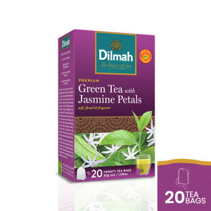 Minuman Tea Bag / Teh Celup Premium Brand Dilmah 20 bag 30 Gr Varian English Breakfast Green Tea With Jasmine Petals Pure Green Tea Lychee Blackcurrant Peach Pure Peppermint Leaves Camomile Flowers
