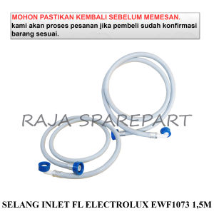SELANG MESIN CUCI WATER INLET/SELANG INLET FRONT LOADING ELECTROLUX EWF 1073 1.5M